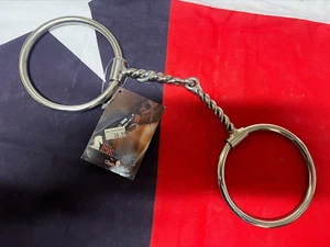 Classic Equine BitlogicTBBIT40R25 Twisted Mouth O-Ring Snaffle Bit - Picture 1 of 2