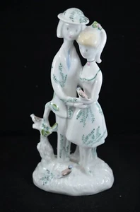 ROSENTHAL PEYNET FIGURINE - LOVERS WITH BIRDS - Picture 1 of 12
