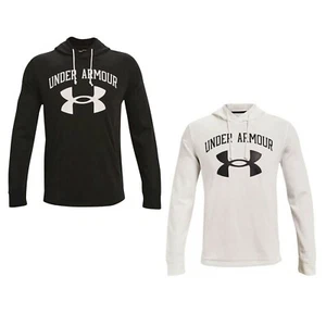 Felpa con cappuccio Under Armour Rival Terry Big Logo da uomo UA 1361559 - Foto 1 di 17