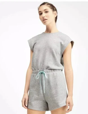 $75 Puma x Selena Gomez Romper Women’s MEDIUM Light Heather Grey 579785-01 NWT - Image 1 of 4