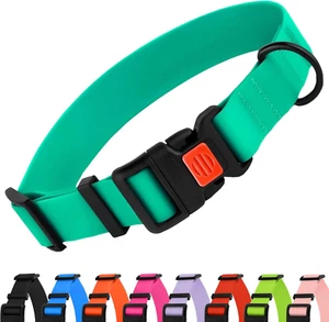 Waterproof Dog Collar - Silicone, Plastic Collar, Odor-Resistant, Easy to Clean, - Picture 1 of 6