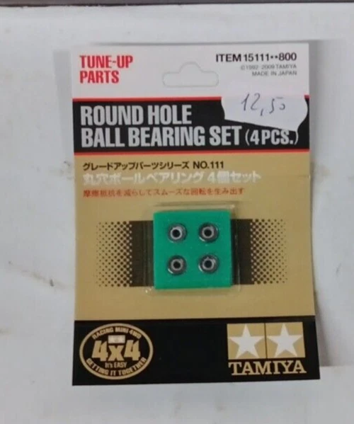 TAMIYA MINI 4WD - CUSCINETTI SET 4PC - 15111 - Immagine 1 di 1