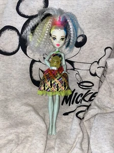 Monster High MH Electrified HIGH VOLTAGE FRANKIE STEIN Fashion Doll Untested - Picture 1 of 3