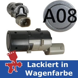 Parksensor für BMW X3 E83 Vor-FL lackiert in A08 Silbergrau 6989112 NEU - Picture 1 of 1