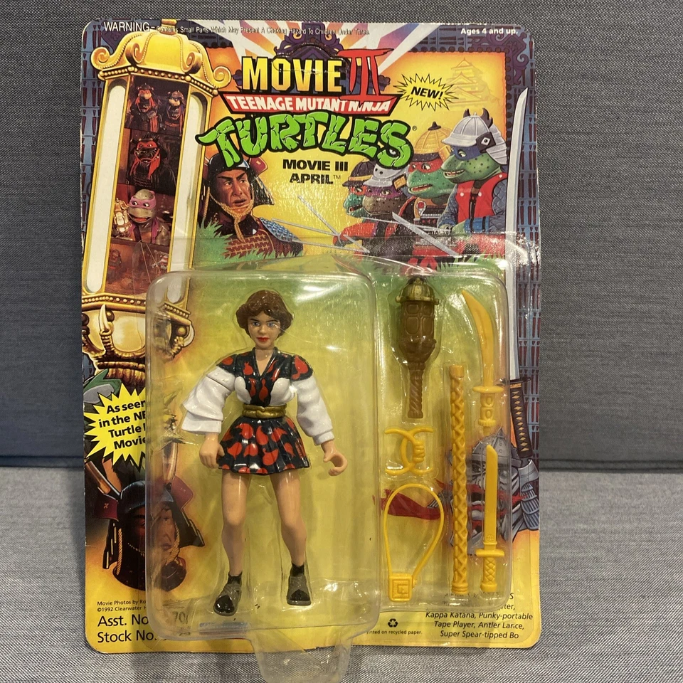 Movie III 3 April Teenage Mutant Ninja Turtles Unopened Figure A8