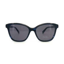 Nicole Miller Sunglasses NMS 15 COL 50 Blue Square Frames with Purple Lenses