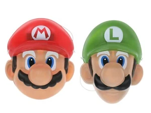 Nintendo Super Mario Bros. Movie Mario & Luigi Cosplay Mask Halloween Costume - Picture 1 of 24