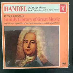 HANDEL-HIGHLIGHTS-FAMILY LIBRARY ALBUM 9-ORIGINAL 1970 RCA VINYL-STILL SEALED - Picture 1 of 2