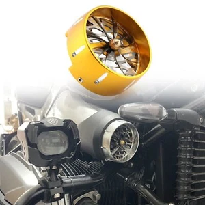 Gold Air Intake Cover For BMW R9T RNINET R NINET NineT Pure Urban R NINET Racer - Picture 1 of 10