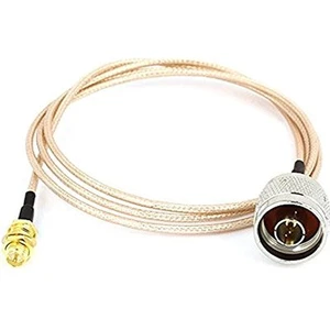 Cable coaxial tipo N macho a RP-SMA hembra coleta RG316 1M alta calidad - Imagen 1 de 1