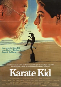 Karate Kid ORIGINAL A1 Kinoplakat Ralph Macchio / Pat Morita / Elisabeth Shue - Picture 1 of 1