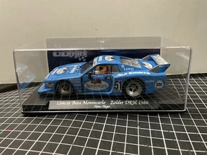 FLY GB TRACK LANCIA BETA MONTECARLO ZOLDER DRM 1980 1/32 SLOT CAR FRUIT OF LOOM - Picture 1 of 3