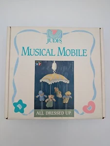 Vintage 1999 Judi's Originals Musical Mobile "All Dressed Up" 1189201 Teddybären - Bild 1 von 8