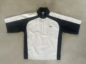 FootJoy DryJoys Pullover 1/4 Zip Kurzarm Windbreaker schwarz weiß Gr. S - Bild 1 von 9