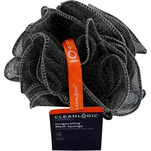 Cleanlogic Purifying Charcoal Mesh Bath Sponge 1 Count - Picture 1 of 4