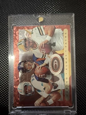 🔥🔥 1999 DonRuss Preferred ,Marino, Elway,Favre🔥🔥 - Image 1 of 4