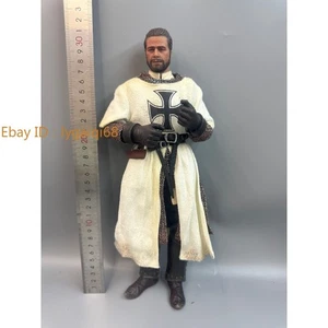 COO 1/6 Scale Medieval Warrior Figures: Templar Teutonic Hospital Knight Viking - Picture 1 of 13