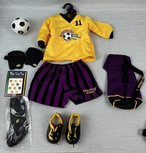 Completo calcio ragazza americana 1996 ritirato Pleasant Company Shooting Stars B2 - Foto 1 di 7