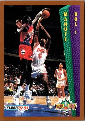 1992 Fleer Manute Bol #285 Philadelphia 76ers Basketball Card - Image 1 of 2