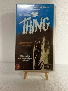 The Thing - VHS - Tape - 1982 - Next Work Day Post - Picture 1 of 4