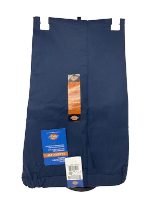 Dickies плоский передние брюки классический крой темно-синий прямой ноги 18 хаски мальчика новый с Ярлыками - Изображение 1 из 4