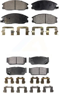 Front Rear Ceramic Brake Pads Kit for 2003-2009 Kia Sorento KTC-100440 - Picture 1 of 9