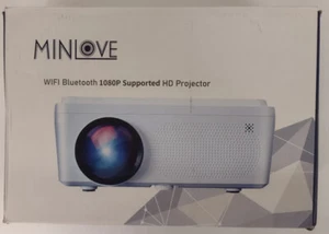 MINILOVE Native 1080P WiFi Bluetooth Projector Built in DVD Player_G3 - Picture 1 of 8