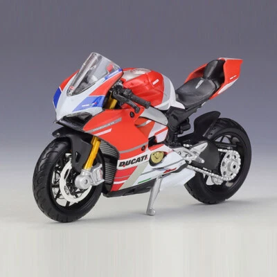 1/18 Ducati Panigale V4 S Corse Model Diecast Toy Vehicle Boys Toys Kids Gifts - Image 1 of 4