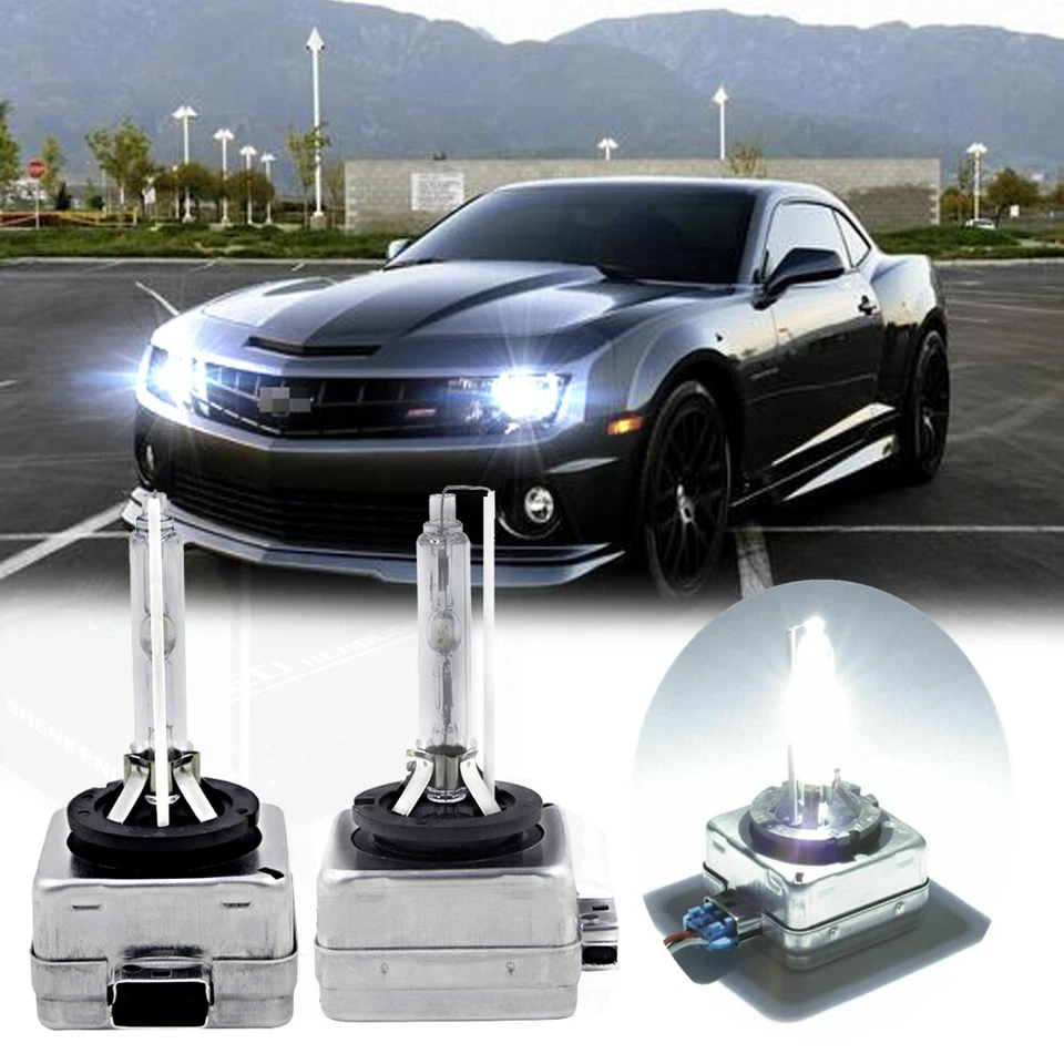 Front HID Headlight Bulbs For  Camaro 2010-2013 Low & High Beam Stock Qty 2 - Image 1 of 4