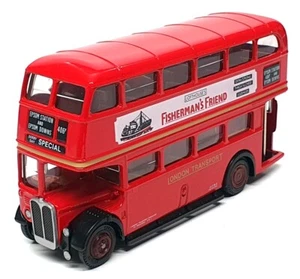 EFE 1/76 Scale 101006S - AEC Regent London Bus R406F (Fisherman's Friend) Red - Picture 1 of 5