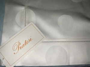 (#215) NUEVO PRATESI BOUDOIR GUISANTE SIMULADO ~ BLANCO~ORG $250 - Imagen 1 de 4
