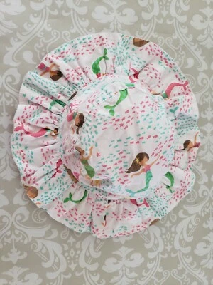 Sombrero cubo pez sirena playa sol niña pastel barro niña Foto 1 de 4