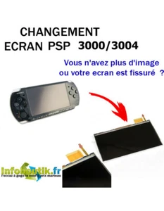 Ecran LCD de remplacement pour Sony PSP Slim & Lite 3000/3004 - Foto 1 di 5