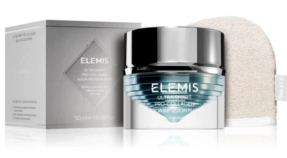 *ELEMIS ULTRA SMART PRO-COLLAGEN.AQUA INFUSION MASK 50ML BOXED RRP £130* - Image 1 of 1