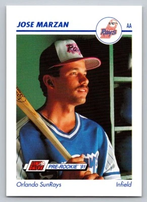 1991 Line Drive AA #486 Jose Marzan - Image 1 of 2