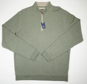 NWT Johnnie-O Evergreen Sully 1/4 Zip Pullover Shirt Men's Large JMKO1460 READ - Picture 1 of 8