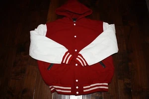 Vintage Stewart Strauss Letterman Varsity Jacket 49ERS CARDINALS REDS LARGE - Picture 1 of 3