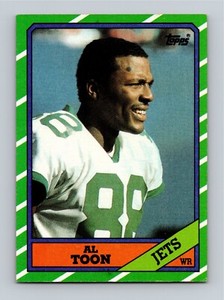 Al Toon 1986 Topps Rookie #101 Jets RC NM