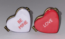 PHB Conversation Heart Box Midwest Cannon Falls - Lot of 2 - Be Mine Love