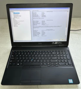 Dell Latitude 5590 15.6"FHD (i7-8650U @1.90, 8GB RAM, Boot To Bio) NO HD/ADAPTER - Picture 1 of 17