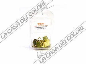 ATTACCAGLIE OTTONATE SNODATE - MISURA 3 - 1 CONFEZIONE - Bild 1 von 1