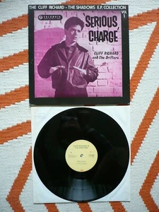 Cliff Richard Serious Charge The EP Collection 12" Vinyl 1981/1959 Single EXC - Picture 1 of 7