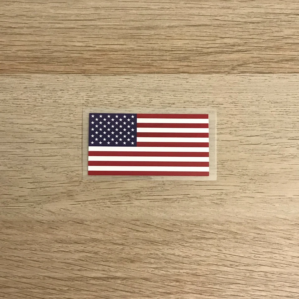 (NOT A PATCH) USA United States Country Flag HTV Heat Transfer Vinyl Iron On - Image 1 of 1