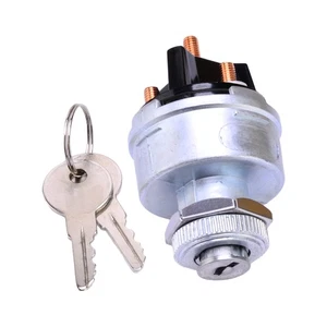 4 Position Universal Ignition Switch with 2 Keys Starter Switch For:Car Trailer~ - Picture 1 of 5