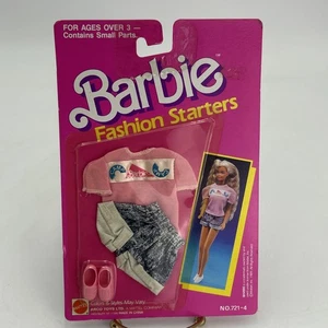 Vintage 1989 Mattel Barbie Fashion Starter Outfit Nr. 721-4 - Bild 1 von 8