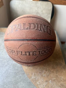 1990s Spalding Top-Flite 1000 Wide Channel Indoor Basketball 29.5" Lake Forest! - Picture 1 of 5