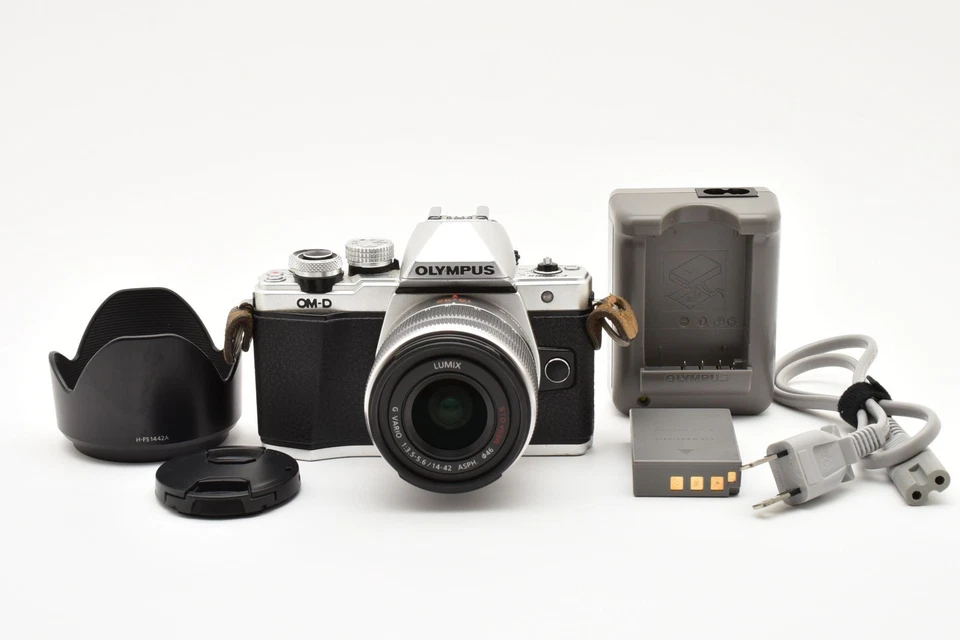 [18585shots] Olympus OM-D E-M10 Mark II Mirrorless Camera w/ 14-42mm Lens JAPAN - Image 1 of 4