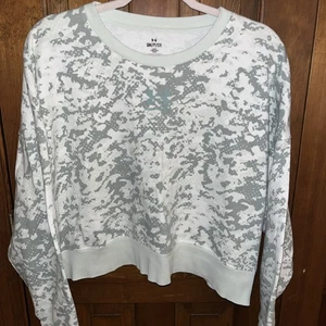 Under Armour Women's Crop Sweatshirt - Size Small (A056) - Picture 1 of 9