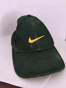 Nike Golfmütze grün mit goldenem Swoosh Größe 7 - Bild 1 von 4