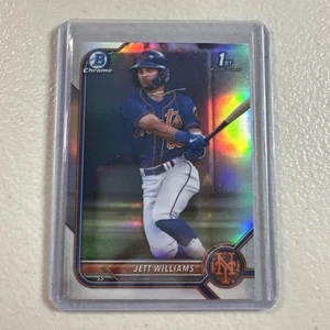 2022 Bowman Chrome Jett Williams Refractor 1st - Foto 1 di 2